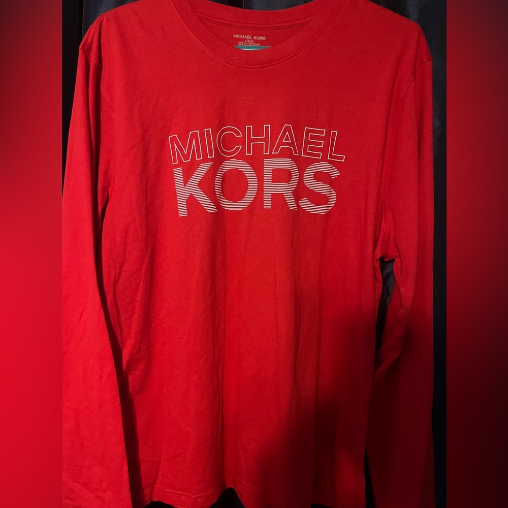 Michael Kors Men Red 2pc loungewear set